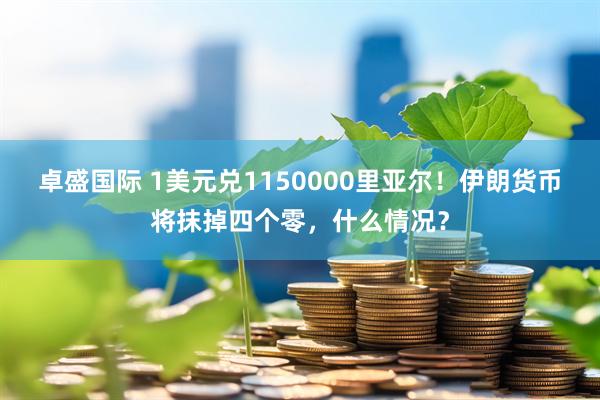卓盛国际 1美元兑1150000里亚尔！伊朗货币将抹掉四个零，什么情况？
