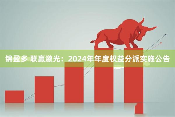 锦盈多 联赢激光：2024年年度权益分派实施公告